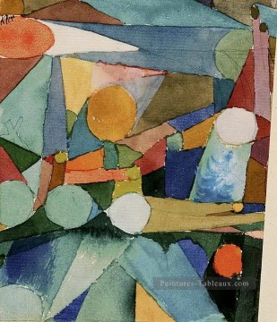   - Formes de couleurs Paul Klee